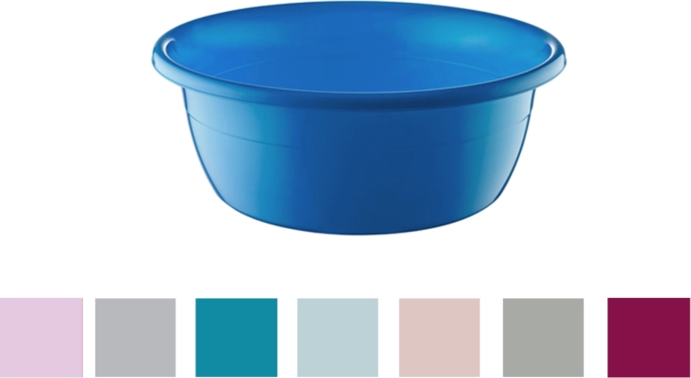 Ronde kom Felix 2,5 l van duurzaam plastic