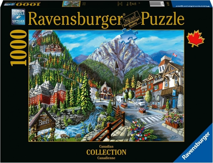 Ravensburger puzzel Welkom in Banff 1000 stukjes