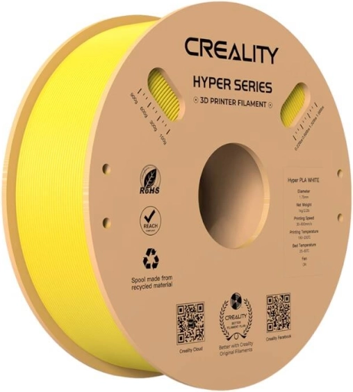 Filament Creality Hyper PLA 1,75 mm geel 1 kg
