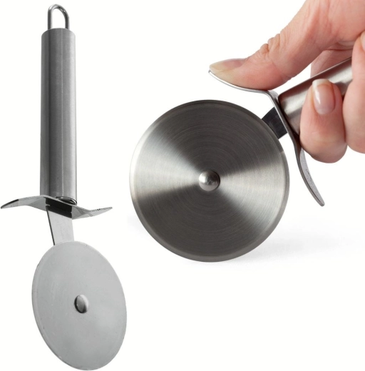 Stalen pizzaroller 20,5 cm