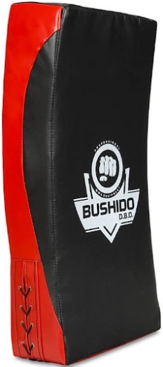Trainingspad DBX BUSHIDO T75 – grote gebogen stootschild 75 × 35 × 16 cm