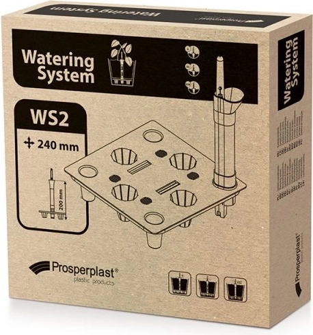 Bewateringssysteem Square 24 cm voor bloempotten Prosperplast