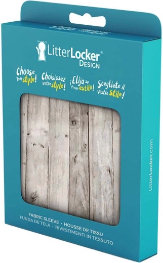 Textiele hoes voor LitterLocker Design Wood prullenbak