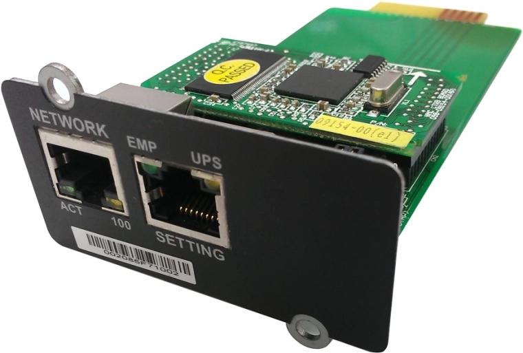 SNMP-module voor UPS-serie VI/VFI/T RT LCD, 3/1