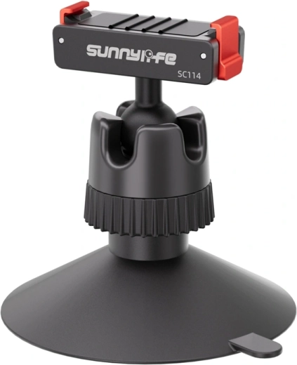 Sunnylife magnetische snelsluitadapter met 360° kogelgewricht voor DJI Osmo 360 en Osmo Action 5 Pro/4/3