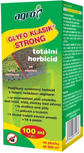 Agro Glyfo Klasik Strong totale herbicide 100 ml