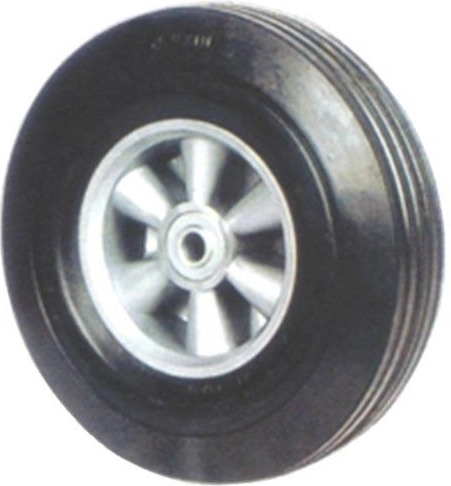 Massief kunststof wiel voor steekwagen 250 mm (paar)