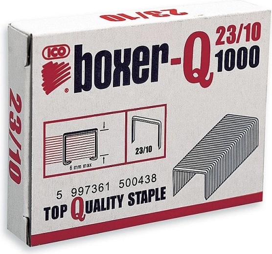 Nietjes 23/10 verzinkt, 1000 stuks