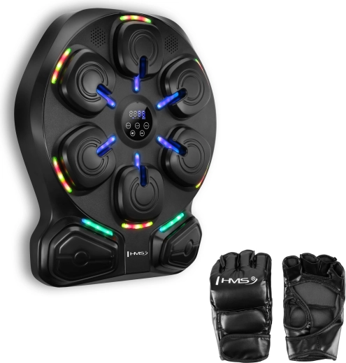 Elektronische bokstarget HMS TB13 met LED, Bluetooth en handschoenen