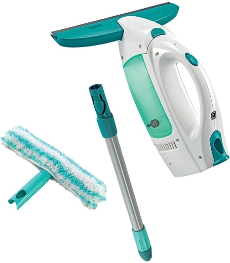 Ruitenreiniger met steel 43 cm en mop LEIFHEIT Window Cleaner