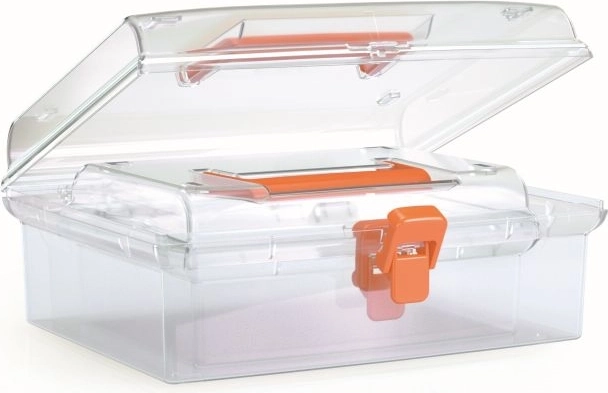 Kunststof organizers NUF set 245 × 214 × 100 mm – oranje