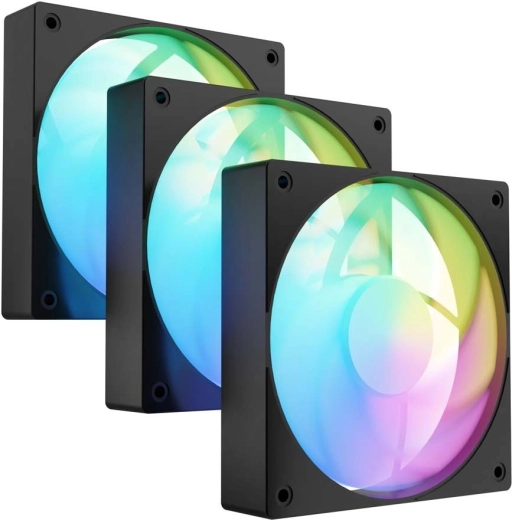 Fury Sai S12 ARGB PWM set van 3 zwarte ventilatoren