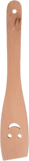 Face houten rechte spatel 30 cm
