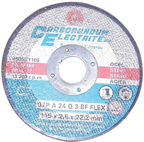 Doorslijpschijf voor staal en RVS 150 × 1,6 × 22,2 mm