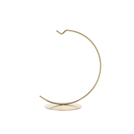 Metalen standaard voor kerstbal 15 cm