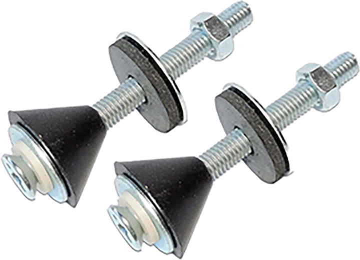 Verzinkte schroeven voor WC-bevestiging – complete set (paar)