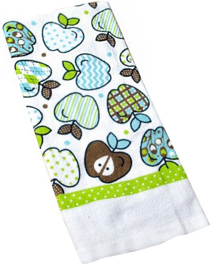 Keukenhanddoek TORO met appeltjesmotief, 38 × 63 cm, 2 stuks