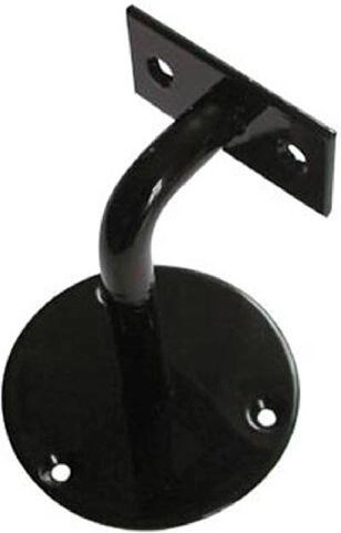 Handrelingshouder voor trapleuning NOVA, zwart staal