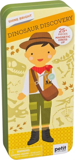 Magnetische puzzel Archeoloog voor kinderen