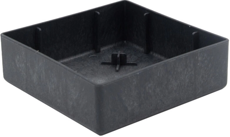 Schaal Flexi Element 13 × 13 × 4 cm – kunststof inzet voor verhoogde bedden en bloembakken