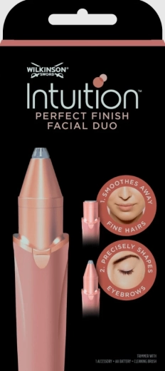 Wilkinson Facial Perfect Finish 2-in-1 trimmer voor gezicht en wenkbrauwen