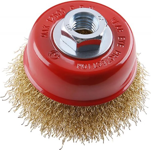 Kopborstel 75 mm met gegolfde draad M14 FESTA