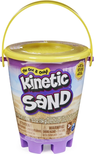 Kinetisch zand – kleine emmer met vloeibaar zand