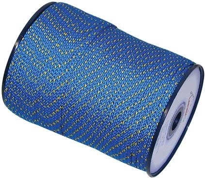 Gevlochten PP koord zonder kern 4 mm, kleurrijk, 200 m