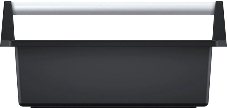 Gereedschapskrat CARGO met metalen handgreep, 24 l, zwart