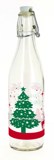 Fles met beugelsluiting 1 l – zelfgemaakte advocaat