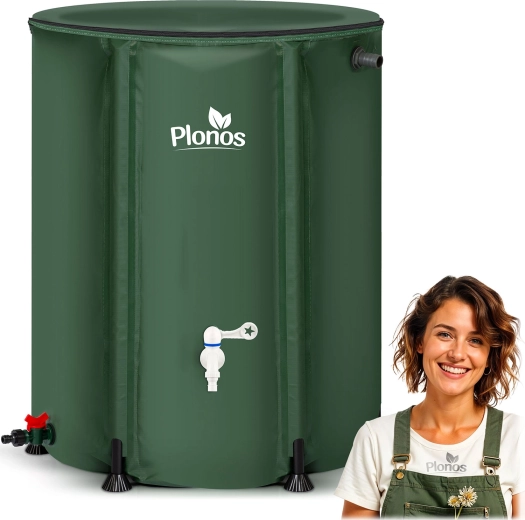 Opvouwbare regenton voor regenwater 500 l Plonos