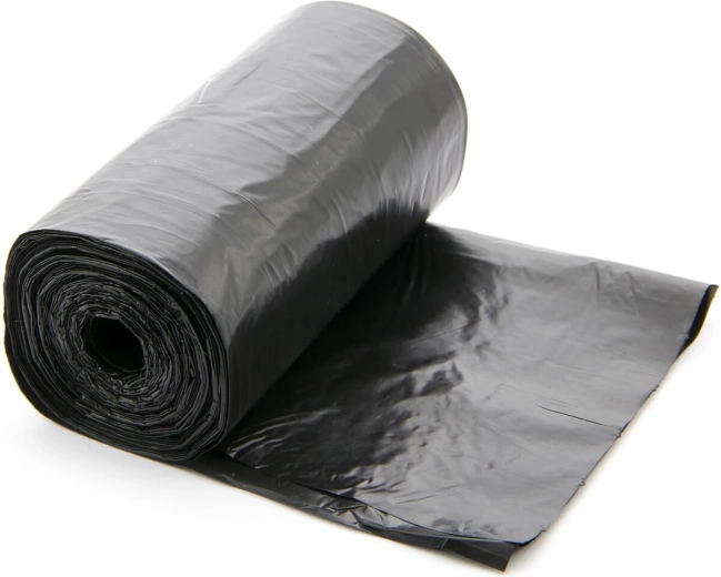 Vuilniszakken 60 l zwart 55 × 67 cm (50 stuks)