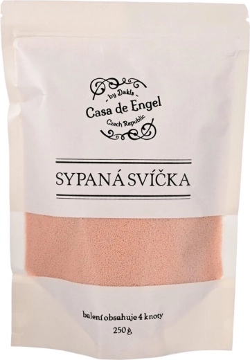 Was voor strooikaarsen roze met 4 lonten (250 g)