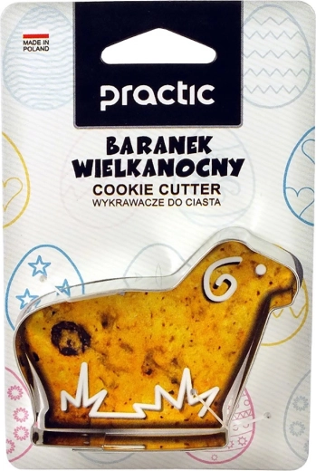Koekjesuitsteker voor een paaslammetje