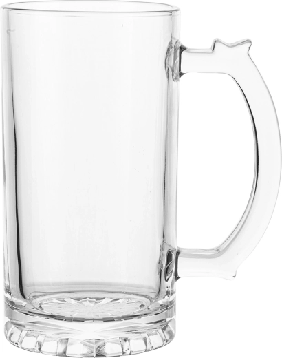 Glazen bierpul 500 ml