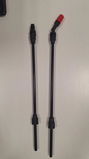 Spuitlans met verlenging 40 cm van glasvezel