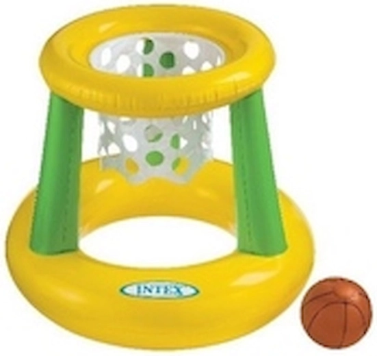 Opblaasbare basketbalring voor in het water