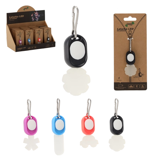 Mini LED-zaklamp voor ritssluiting – mix van kleuren