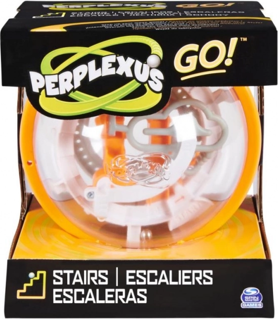 Perplexus Go puzzel – spiralen en trappen (2 kleuren)