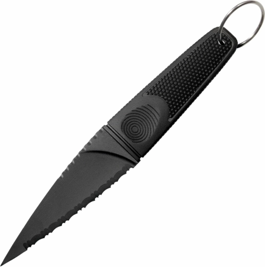 Cold Steel FGX Skean Dhu tactisch mes 9,5 cm, volledig zwart kunststof