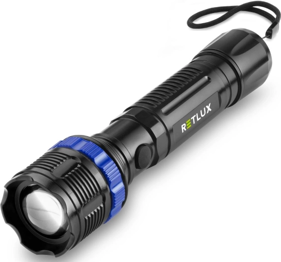 Retlux LED-zaklamp met zoomfunctie