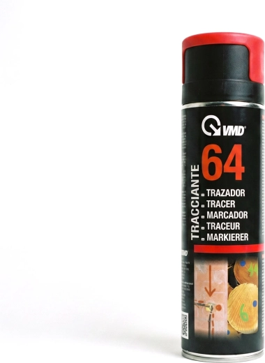 Rode markeer-krijtspray 500 ml