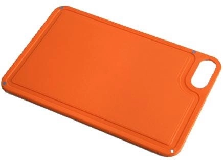 Antislip keukensnijplank 34 × 23 cm, plastic, mix kleuren