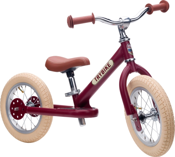 Trybike kinderloopfiets rood