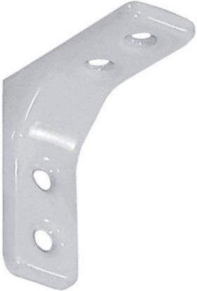 Konsol voor plank 75 × 75 mm wit