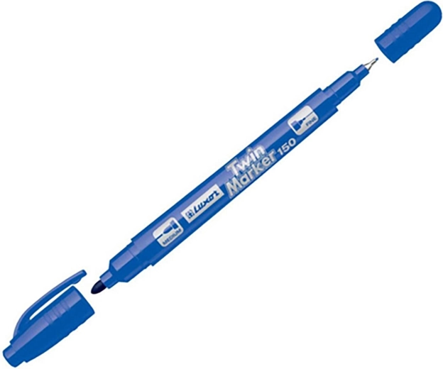 Permanente marker LUXOR 3012, blauw