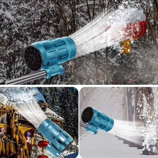 Accu bladblazer met opvouwbare handgreep, 2× 3000 mAh