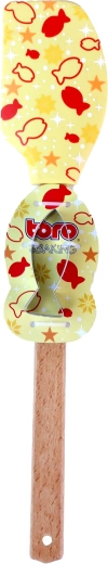Siliconen spatel met uitsteekvorm TORO 32 cm – mix van kerstmotieven
