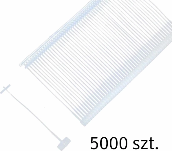 Universele plastic naaldlabels 35 mm voor labelapparaat AG163