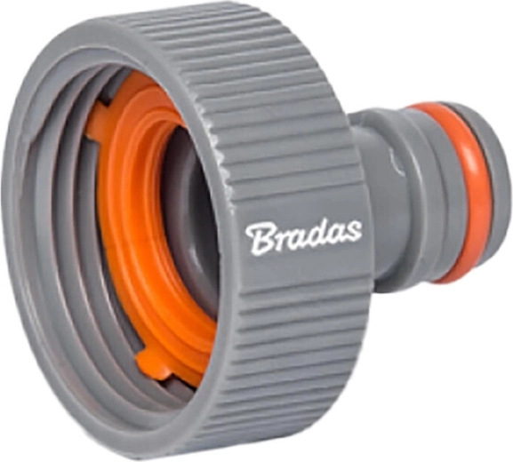 Kunststof adapter met binnendraad 1" WHITE LINE